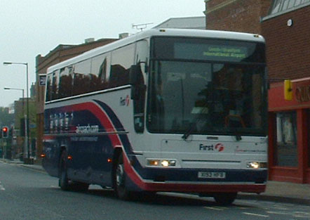 First York Volvo B10M Plaxton aircoach 20463